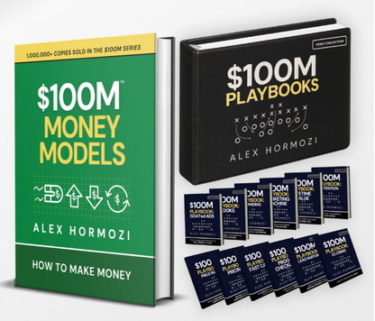 The Complete 100M Playbooks Collection  – Only 30 for Your Best Year Yet!-Alex Hormozi